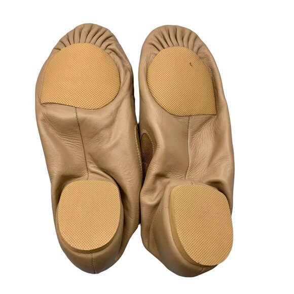 So Danca Jazz Dance Shoes Split Sole Ankle Gore Bootie Jaden Caramel 11 Stretch - Picture 5 of 7